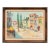 Colorful Vintage Cityscape by Heinz Rosein For Sale