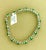 Emerald 14 Carat Emerald 0.8 Carat Diamond Tennis Bracelet 18 Karat White Gold For Sale - Image 8 of 18
