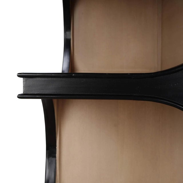 Geometric Mid Century Open Bookcase - Open Box For Sale In New York - Image 6 of 12