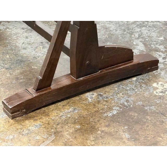 Restoration Hardware 1920s Style French Drafting Table For Sale - Image 12 of 12