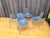 Blue DSS Chairs in Fiberglass by Charles and Ray Eames for Herman Miller, 1970s, Set of 4 For Sale - Image 8 of 18