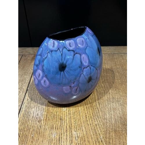 Purse Vase from Poole Pottery For Sale - Image 4 of 6