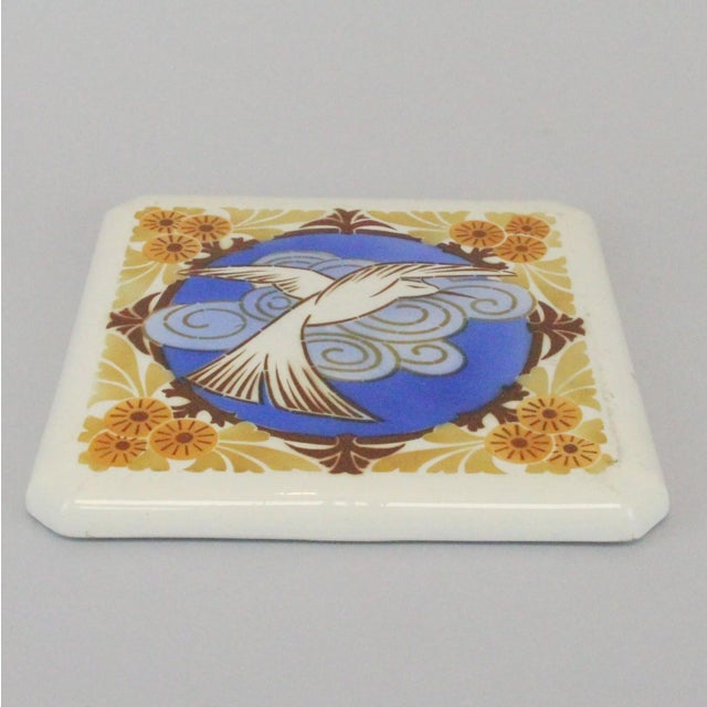 French Art Deco Placemats from K et G, 1920s For Sale - Image 3 of 5