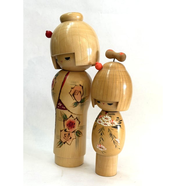 Wood Two Usaburo - Creative Kokeshi Dolls For Sale - Image 7 of 18