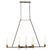 Traditional 8 Light Gas Replica Chandelier by Lowcountry Originals For Sale - Image 3 of 3