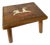 Vintage 1970s Century Folk Art/Farmhouse Wooden Step Stool For Sale