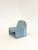 Vintage Alky Chair in Baby Blue Velvet by Anonima Castelli for Artifort, 1970s For Sale - Image 10 of 15