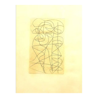 André Lanskoy - Composition - Original Etching 1960 For Sale