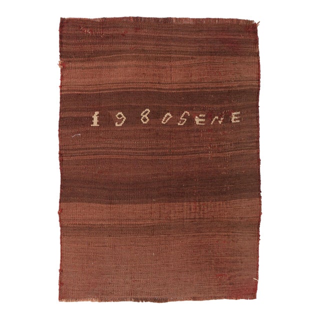Mini Vintage Decorative Kilim Rug - 1`8″ X 2`4″ For Sale