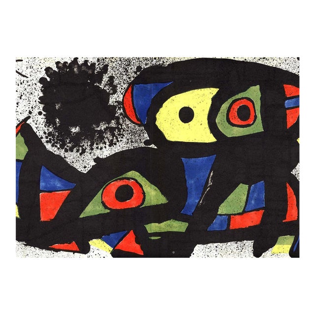 1970s Joan Miró Lithograph Print For Sale