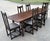 Vintage French Country Dark Oak Dining Chairs - Set of Six For Sale - Image 11 of 11