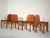 Dining Chairs by Afra and Tobia Scarpa for Molteni, Italy, 1970s, Set of 4, in Good conditions. Designed 1970 to 1979 This...
