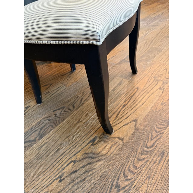Century Furniture Black Table and 9 Chairs For Sale - Image 16 of 18
