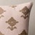 This pillow features Rubia Embroidery. Made on a 100% linen ground, the stylized flowers are rendered in an irregular...