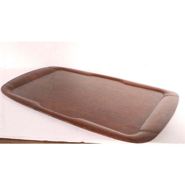 Mid 20th Century Art Deco Moded Plywood Toastmaster Tray For Sale - Image 4 of 17