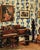 Pair of Interior Scenes of a Victorian Home - Watercolor on Heavy Paper by David Mode Payne For Sale - Image 4 of 10