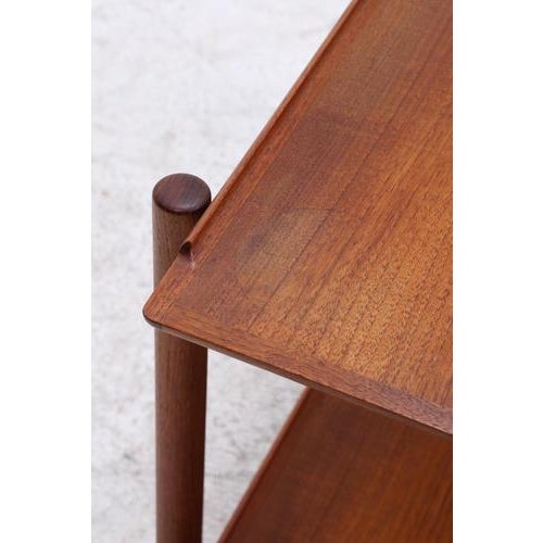 Mid-Century Danish Teak Bar Table by Poul Hundevad, 1960s For Sale - Image 9 of 15