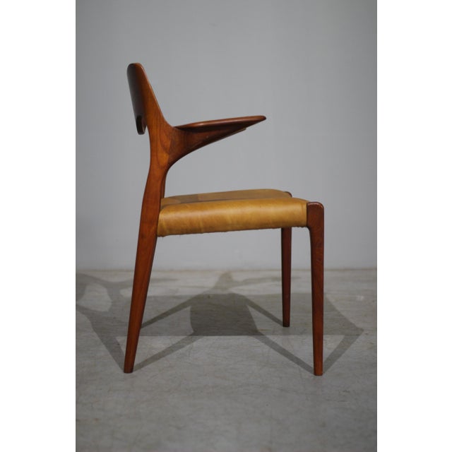 Model 55 Armchair by Niels Otto Moller for J. L. Mollers, 1960s For Sale - Image 4 of 7