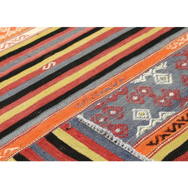 1960s Turkish Kilim For Sale - Image 4 of 6