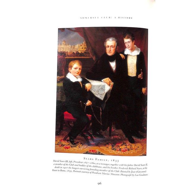 Traditional "Somerset Club a History 1852-2002" 2002 Schmid, Paul A. III For Sale - Image 3 of 18