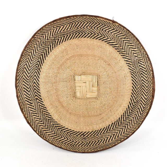 Early 20th Century Tonga Binga Basket 23 Inch For Sale - Image 4 of 7