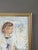 Paint 1976 Mid-Century Modern "At Your Service" Vintage Figurative Oil Painting, Framed For Sale - Image 7 of 12