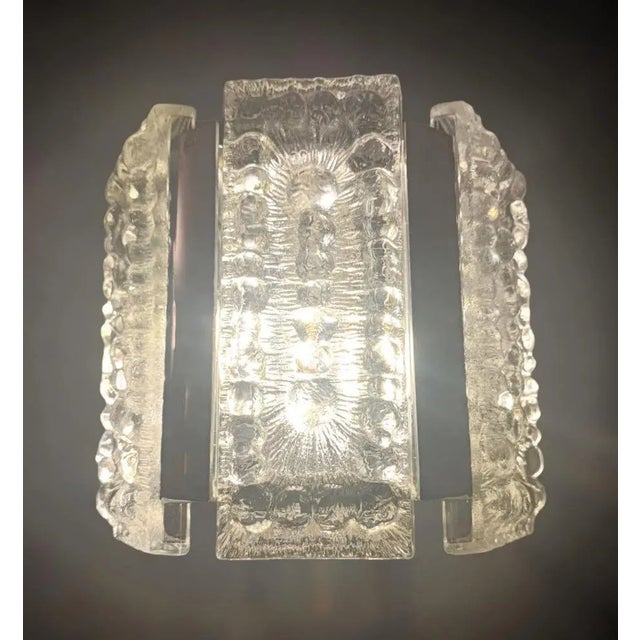 Chrome 1960s Modernist Sconces, a Pair For Sale - Image 8 of 10