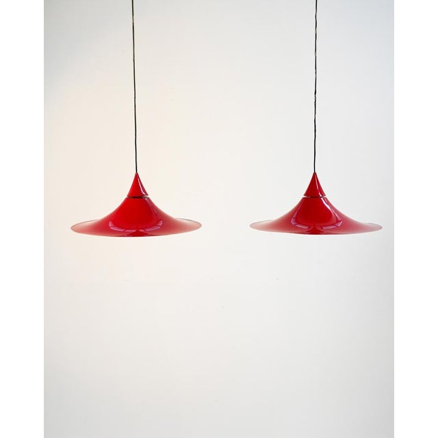Hanging Lamps by Claus Bonderup and Torsten Thorup for Fog & Mørup, 1960s, Set of 2 For Sale - Image 14 of 14