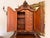 Brown Pipe Baroque Top-Fronted Buffet Cabinet in Oak For Sale - Image 8 of 9