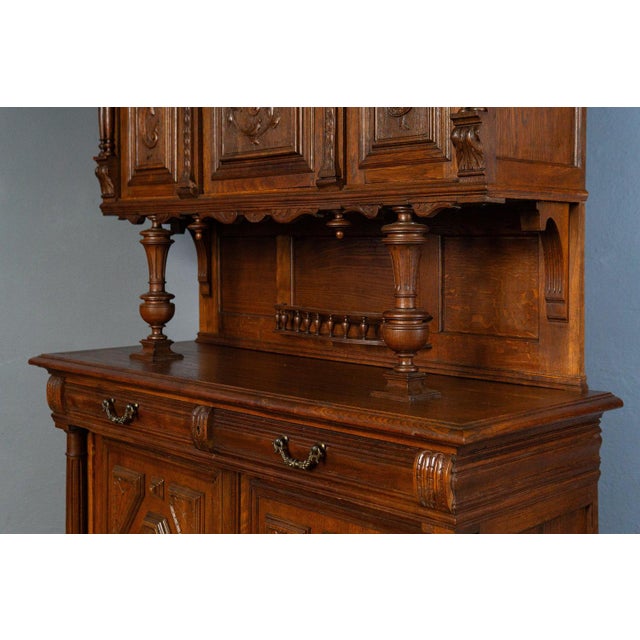 Antique Buffet with Drawers For Sale - Image 9 of 18