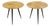 Pair of Small Aldo Tura Parchment Top Side Tables , Italy 1950's For Sale