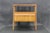 Mid-Century Modern Maple Nightstand with Milky Glass Shelf, 1960s For Sale - Image 3 of 16