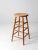 This is a vintage Union City Chair Company stool circa early to mid 20th century. The tall, natural wood stool features...