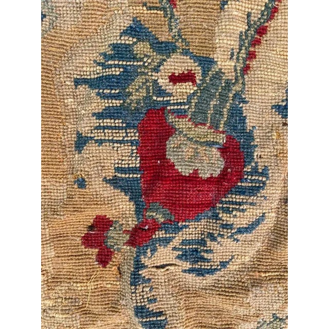 Antique Needlepoint Tapestry For Sale - Image 3 of 10