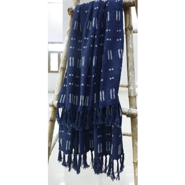 1 PC Hand Block print / wood block print / mudcloth Throw Fabric - Cotton Weight - 0.750 Kg * Beautiful Traditional Hand...