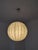 Beige Large Mid-Century Modern Cocoon Pendant Lamp, 1950 For Sale - Image 8 of 10