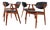 Kai Kristiansen No. 42 Chairs in Teak - A Set of 4 For Sale