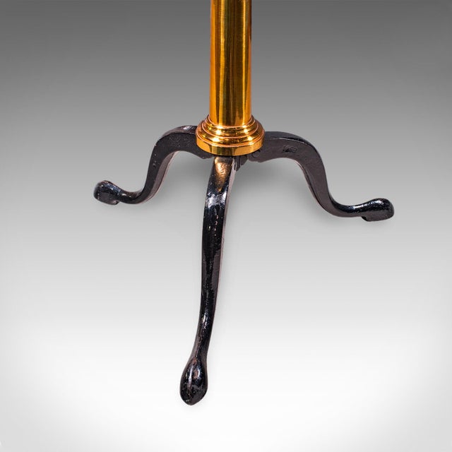 Vintage Library Telescope, English, Brass, Broadhurst Clarkson, Astronomical For Sale - Image 9 of 12