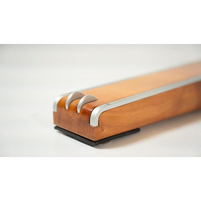 1990s Mid-Century Desk and Matching Chair attributed to Massimo Scolari for Giorgetti, Italy, 1990s, Set of 2 For Sale - Image 5 of 17