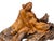 Large Carved Mahogany Sculpture of Two Reclining Women, Circa 1970s For Sale - Image 9 of 18