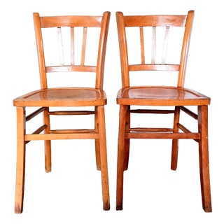 Bistro Chairs from Luterma, 1950s, Set of 2 For Sale
