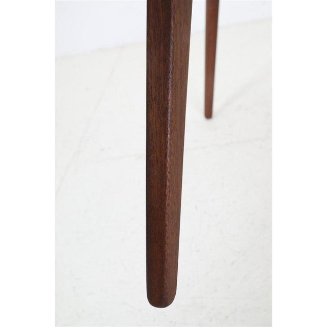 Danish Walnut Side Table by Jørgen Aakjær Jørgensen for Møbelintarsia, 1960s For Sale - Image 17 of 18