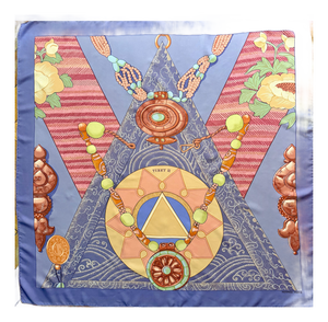 Hermès Tibet II Silk Scarf 2002 From Caty Latham