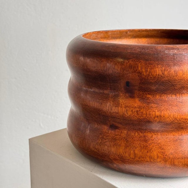 1990s Palmwood Vase by Carine Tontini, 1990s For Sale - Image 5 of 13