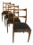 Set of Four Mid-Century Danish Modern Dining Chairs For Sale
