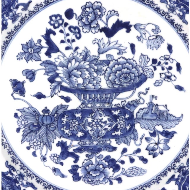 Chinese Chinese Export Porcelain Underglaze Blue Dish, Circa 1775 For Sale - Image 3 of 7