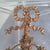 19thc XL French Louis XVI Bronze 2 Light Floral Basket Wall Sconce For Sale - Image 11 of 18