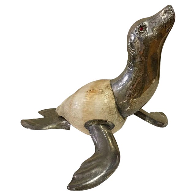 20th Century Italian Sculpture Seal For Sale