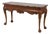 Century Chippendale Style Marble Top Console Table For Sale