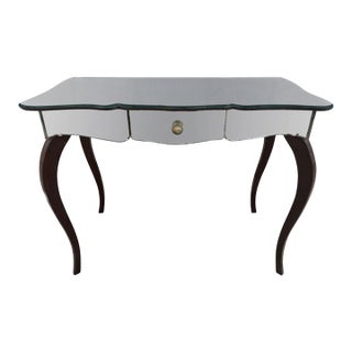 1930s French Art Deco Mirrored Console Table For Sale